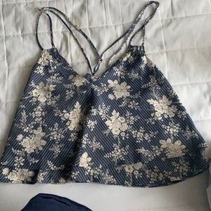 urban outfitters floral tank